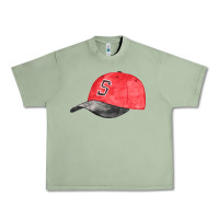 Oil Green red softball cap fa element Urban Heavy Tee - FaDigitalArtStudio