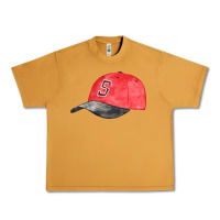 Peanut Butter red softball cap fa element Urban Heavy Tee - FaDigitalArtStudio
