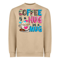 Mushroom coffee is a hug in a Heavyweight Sweatshirt - Zillion Design Studio