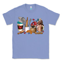 Colony Blue bakery coffee cups Classic Tee - AdoDesignShop