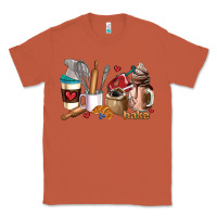 Copper bakery coffee cups Classic Tee - AdoDesignShop