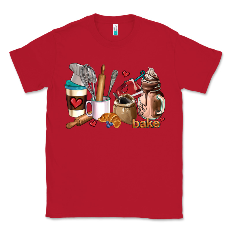 Bakery Coffee Cups Classic Tee by AdoDesignShop | Teevron