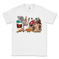 White bakery coffee cups Classic Tee - AdoDesignShop