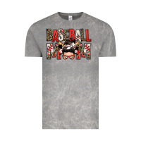 Cloud Rock baseball mom messy bun Vintage Tee - Zillion Design Studio