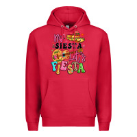 Cardinal no siesta let's fiesta Premium Hoodie - LillyAllenDesigns