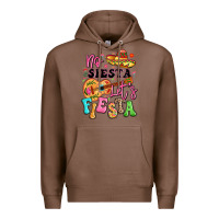Chestnut no siesta let's fiesta Premium Hoodie - LillyAllenDesigns