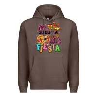 Coffee no siesta let's fiesta Premium Hoodie - LillyAllenDesigns