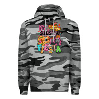 Slate Camo no siesta let's fiesta Premium Hoodie - LillyAllenDesigns