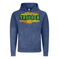 Vintage Denim being a teacher makes my life complete Vintage Hoodie - texasbilliewilder