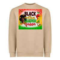 Mushroom black mother leader Heavyweight Sweatshirt - Zillion Design Studio