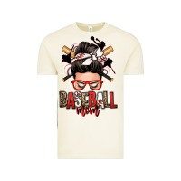 Vintage Arctic baseball mom messy bun Vintage Tee - Zillion Design Studio