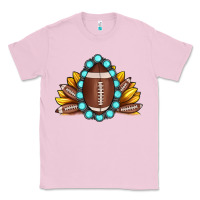 Bubblegum Pink football gemstone sunflower Classic Tee - JahusDesignShop
