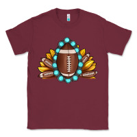 Burgundy football gemstone sunflower Classic Tee - JahusDesignShop