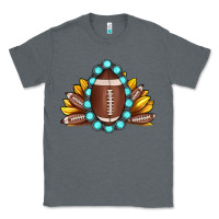 Charcoal Heather football gemstone sunflower Classic Tee - JahusDesignShop