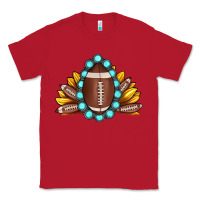 Red football gemstone sunflower Classic Tee - JahusDesignShop