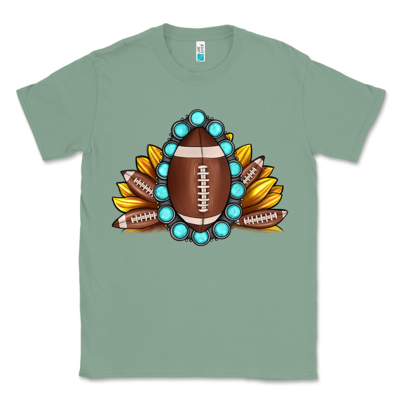Football Gemstone Sunflower Classic Tee by JahusDesignShop | Teevron