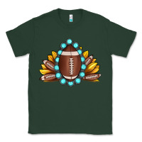 Sports Green football gemstone sunflower Classic Tee - JahusDesignShop