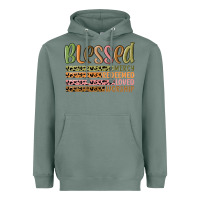 Sage retro blessed redeemed quotes Heavyweight Hoodie - MaliasSmallBusiness