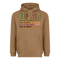 Toasted Coconut retro blessed redeemed quotes Heavyweight Hoodie - MaliasSmallBusiness