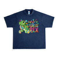 Navy Easter Saurus Rex Easter Day Urban Heavy Tee - Neo Western