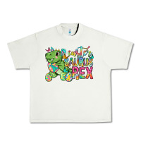 Pistachio Easter Saurus Rex Easter Day Urban Heavy Tee - Neo Western
