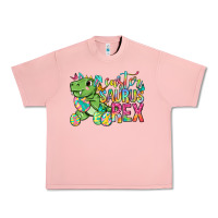 Salmon Easter Saurus Rex Easter Day Urban Heavy Tee - Neo Western
