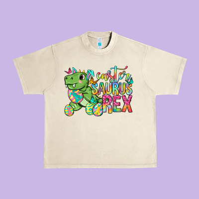 Easter Saurus Rex Easter Day Urban Heavy Tee Designed By Neo Western