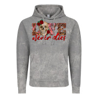 Cloud Rock love never dies skull Vintage Hoodie - RanaPortraitStore
