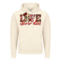 Vintage Artic love never dies skull Vintage Hoodie - RanaPortraitStore