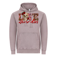 Vintage Zinc love never dies skull Vintage Hoodie - RanaPortraitStore