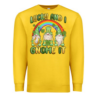 Lemon lucky and i gnome it Premium Sweatshirt - MaliasSmallBusiness