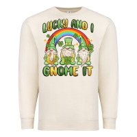 Sandshell lucky and i gnome it Premium Sweatshirt - MaliasSmallBusiness