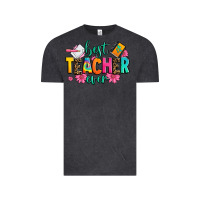 Vintage Black best teacher ever Vintage Tee - Zillion Design Studio