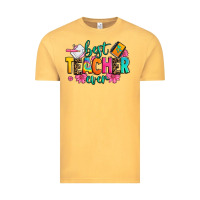 Vintage Mustard best teacher ever Vintage Tee - Zillion Design Studio