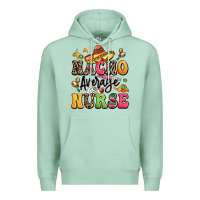Seafoam nacho average nurse Premium Hoodie - LillyAllenDesigns