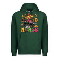 Sports Green nacho average nurse Premium Hoodie - LillyAllenDesigns