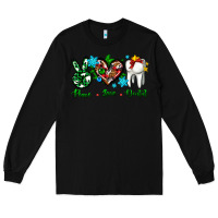 Black peace love dental for Christmas Long Sleeve Tee - AdoDesignShop