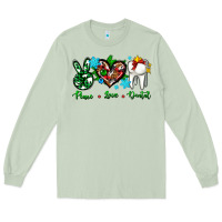 Matcha peace love dental for Christmas Long Sleeve Tee - AdoDesignShop