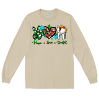 Mushroom peace love dental for Christmas Long Sleeve Tee - AdoDesignShop
