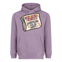 Lavender breaking news everything will be alright Heavyweight Hoodie - MaliasSmallBusiness
