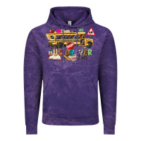 Cloud Purple best bus driver ever Vintage Hoodie - texasbilliewilder