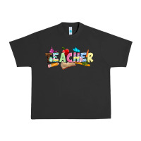 Pigment Black Easter Teacher Easter Day Urban Heavy Tee - Neo Western