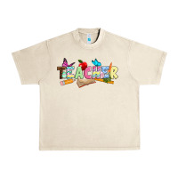 Sandshell Easter Teacher Easter Day Urban Heavy Tee - Neo Western