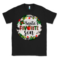 Black christmas  cookie and light santas favorite   son Classic Tee - AdoDesignShop