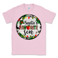 Bubblegum Pink christmas  cookie and light santas favorite   son Classic Tee - AdoDesignShop