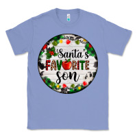 Colony Blue christmas  cookie and light santas favorite   son Classic Tee - AdoDesignShop