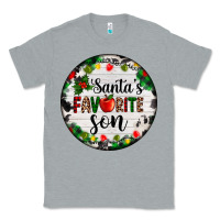 Heather Grey christmas  cookie and light santas favorite   son Classic Tee - AdoDesignShop