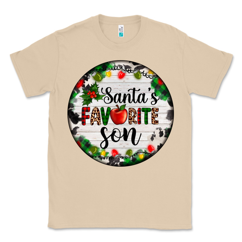 Christmas  Cookie And Light Santas Favorite   Son Classic Tee by AdoDesignShop | Teevron
