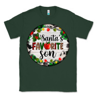 Sports Green christmas  cookie and light santas favorite   son Classic Tee - AdoDesignShop