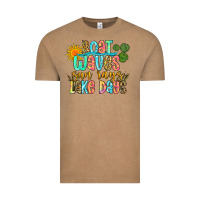 Vintage Coffee boat waves sun rays lake days Vintage Tee - Zillion Design Studio